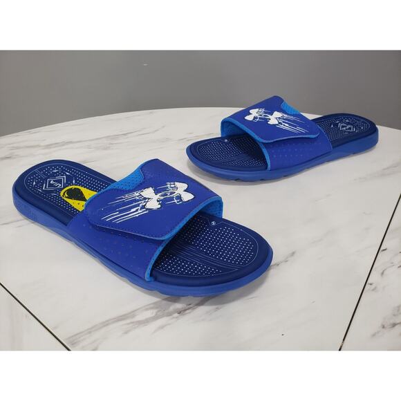 NEW WITHOUT BOX Under Armour Mercenary Slides Water Friendly Sandals Men Size 13 - Picture 1 of 6